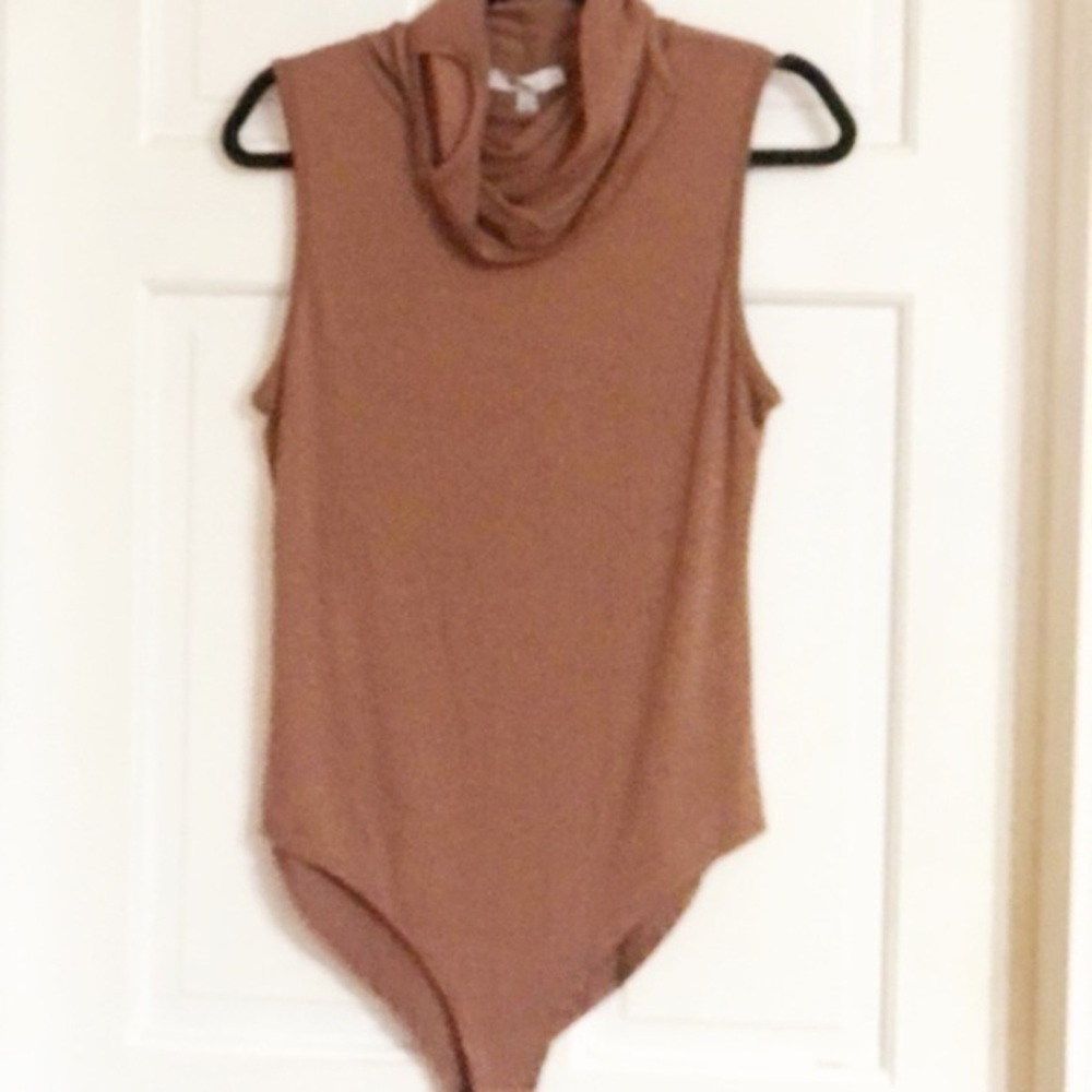 Gaza Cowl Neck Bodysuit